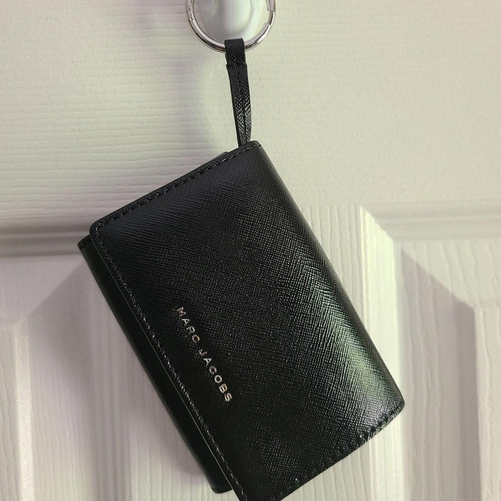 Black Marc Jacobs Wallet w/Key Ring
